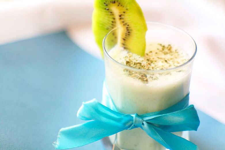 coquetel de kefir